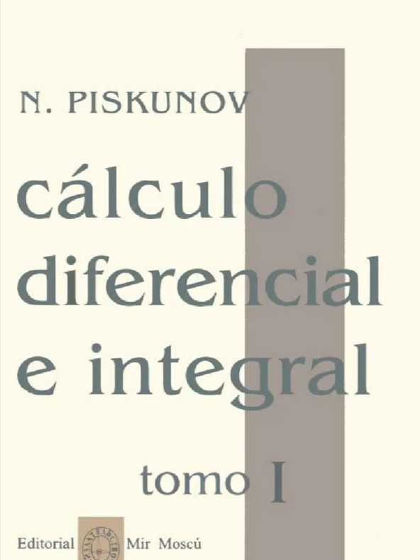 cálculo diferencial de Piskunov tomo I